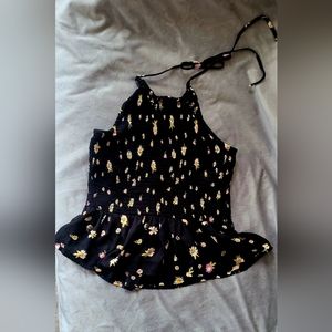 Floral Halter Top